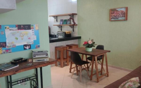 Quarto triplo em casa acolhedora